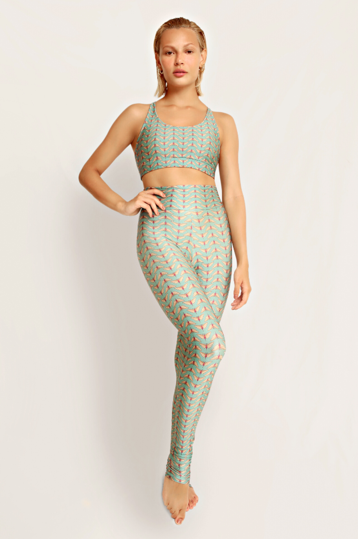 Calça Legging High Mariposa