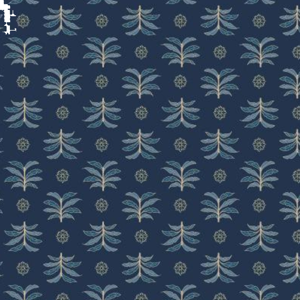 Shorts Slim Blue Forest
