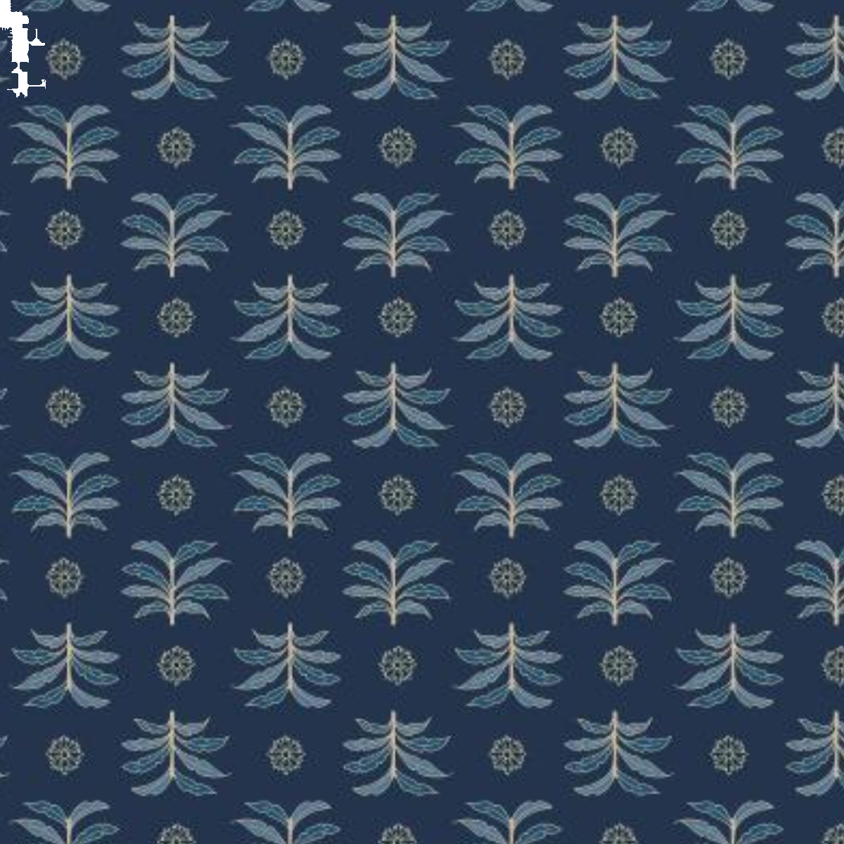 Shorts Slim Blue Forest