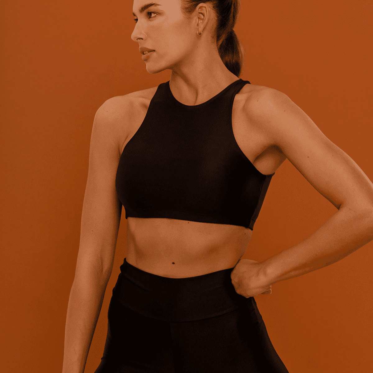 Top New Active Black Top New Active Black