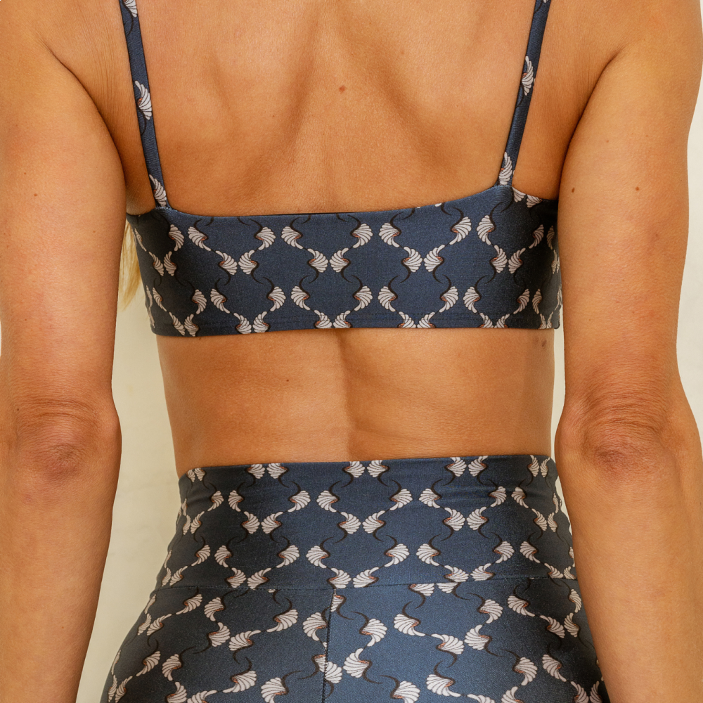 Top New Fit Blue Wings