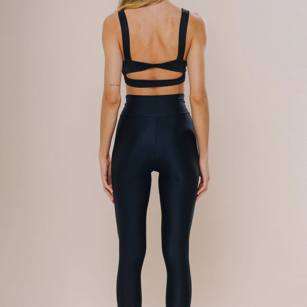 Calça Legging Slim Curve Black