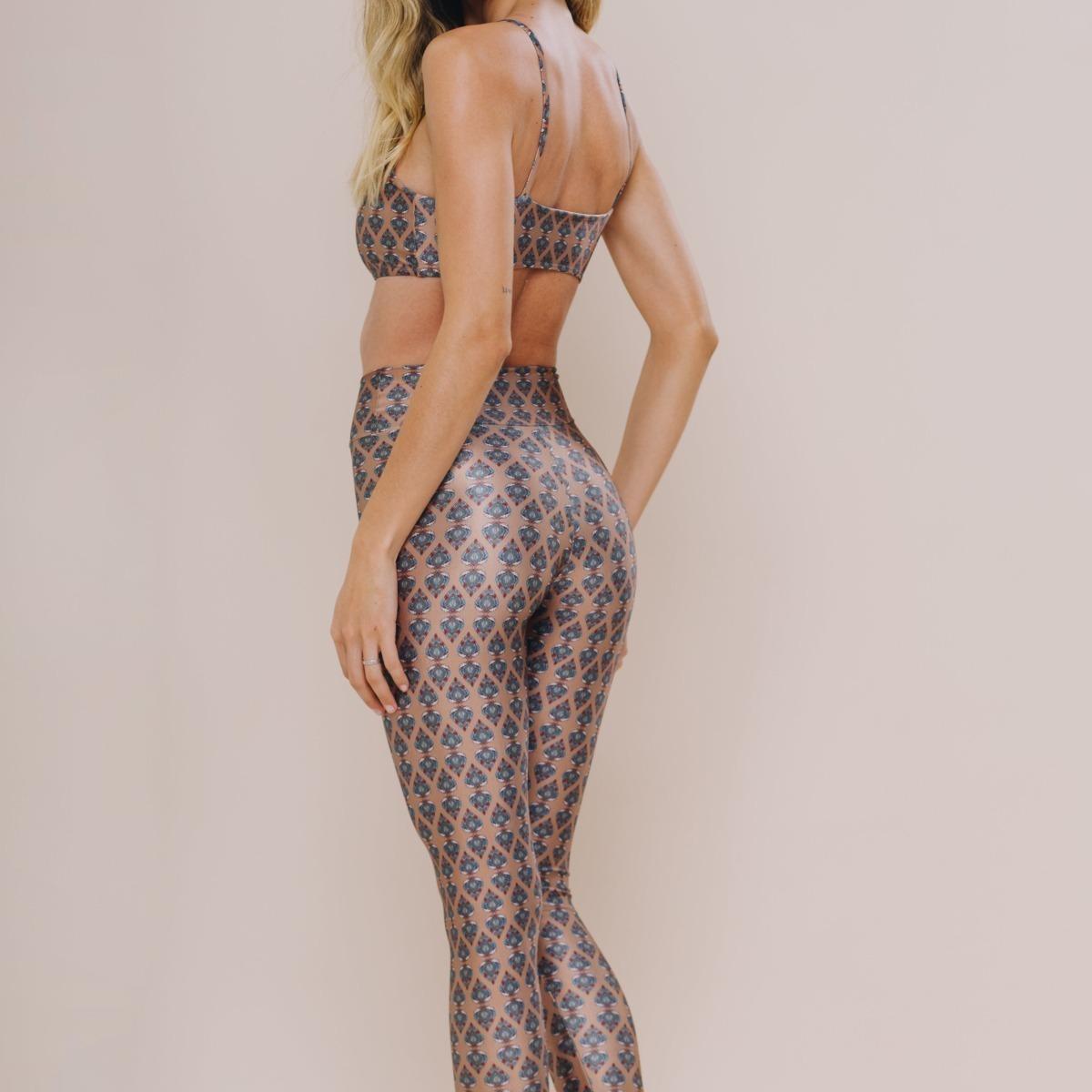 Calça Legging Slim Indian Camel