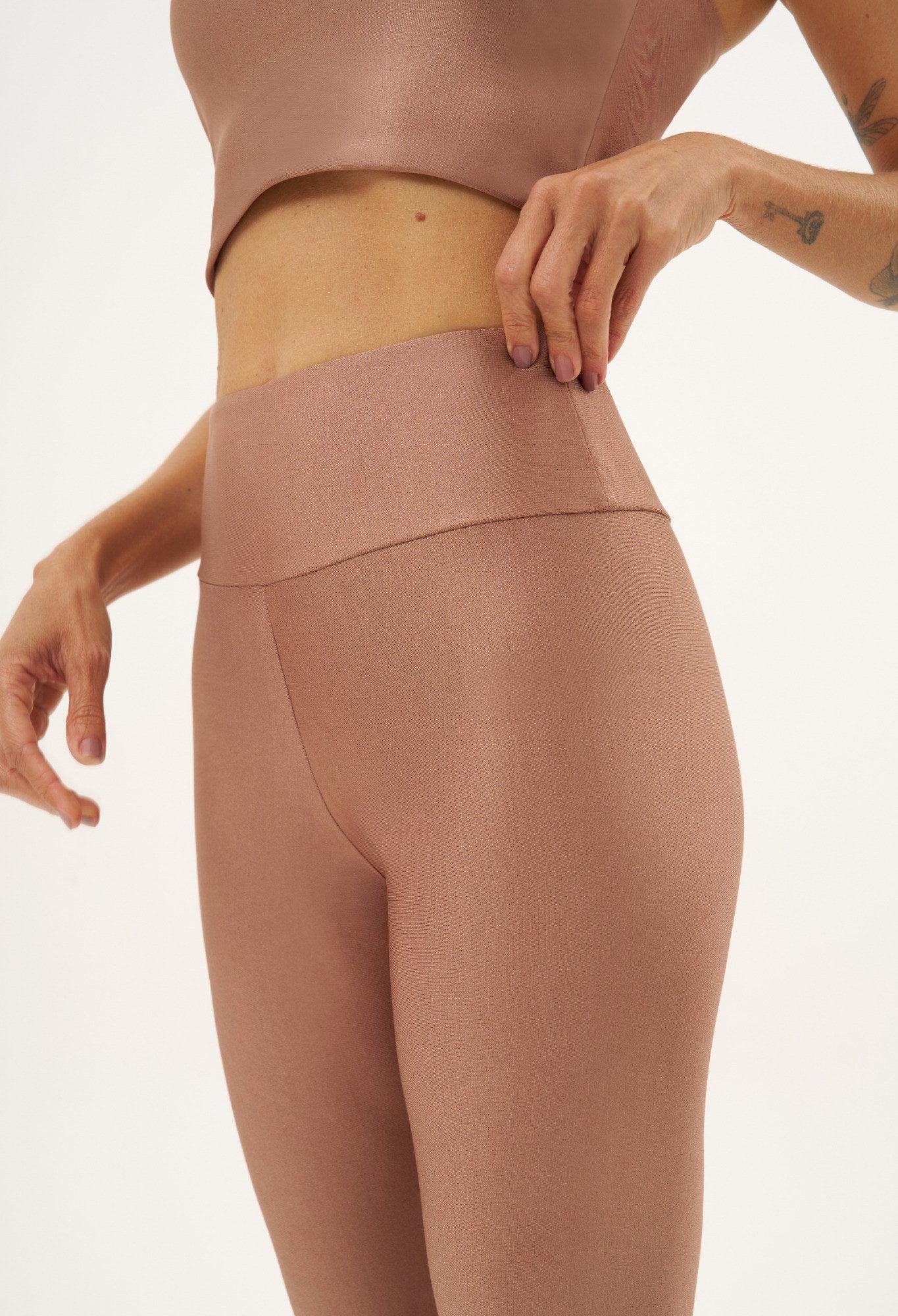 Calça Legging High Caramel Latte Calça Legging High Caramel Latte