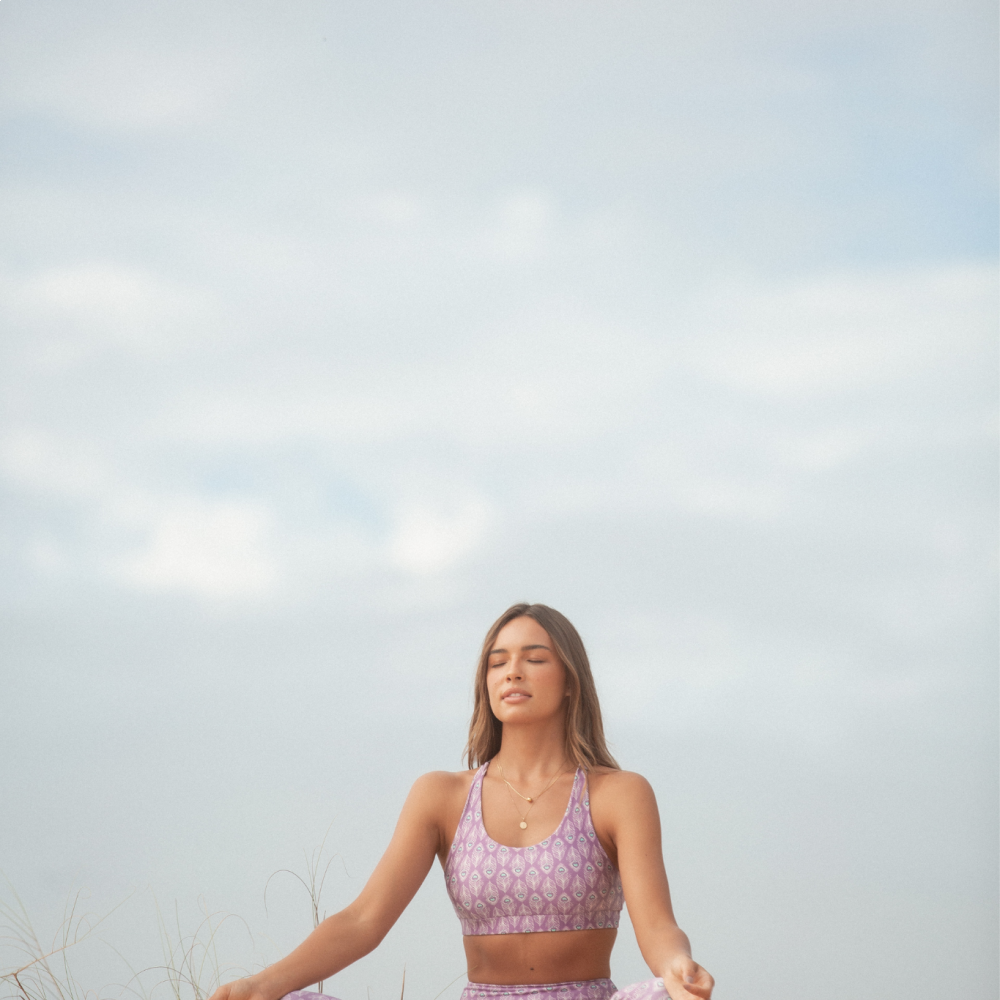 Calça Legging High Pavão