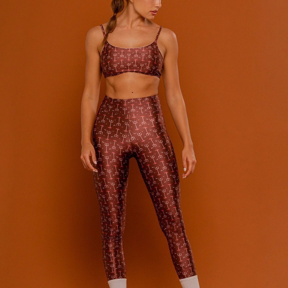 Calça Legging Slim Tridente