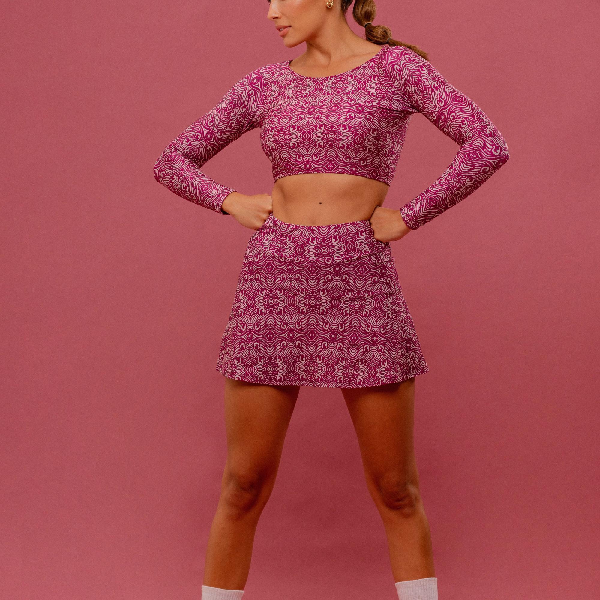 Saia Tennis Samadhi Rosa