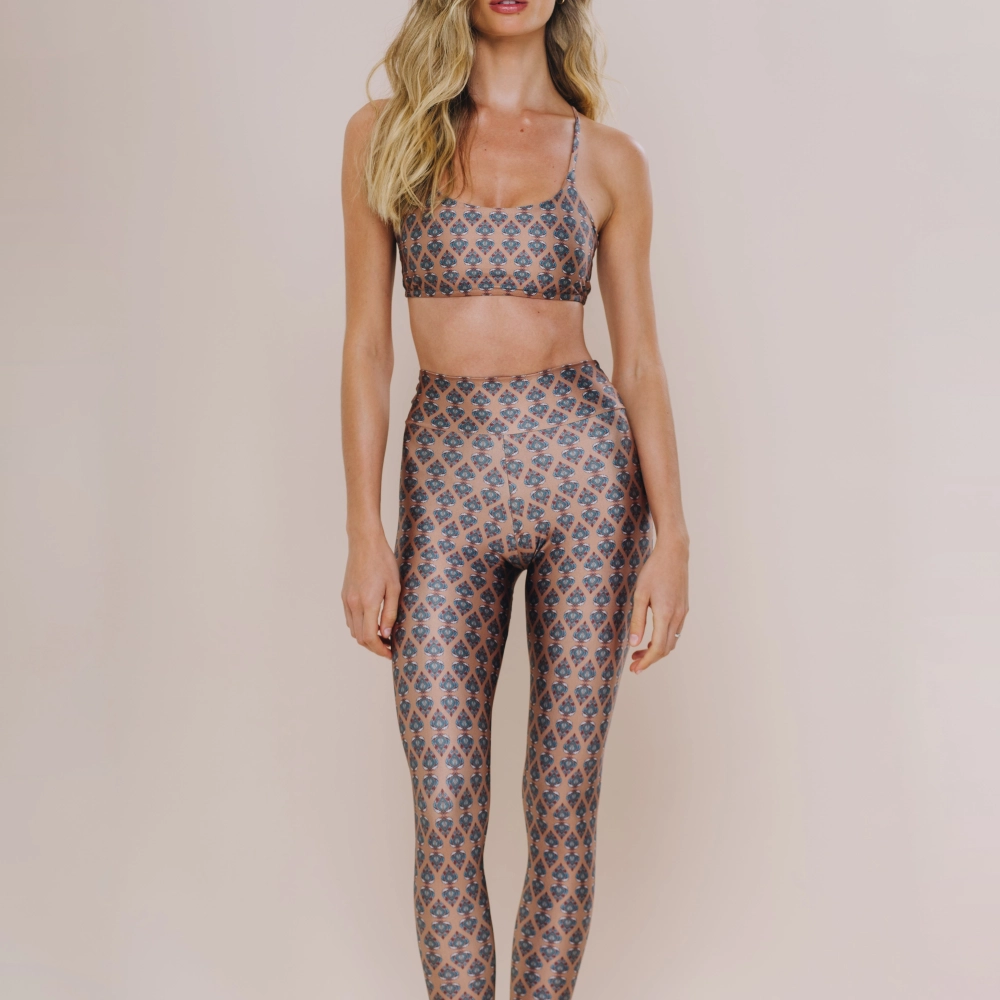 Calça Legging Slim Indian Camel