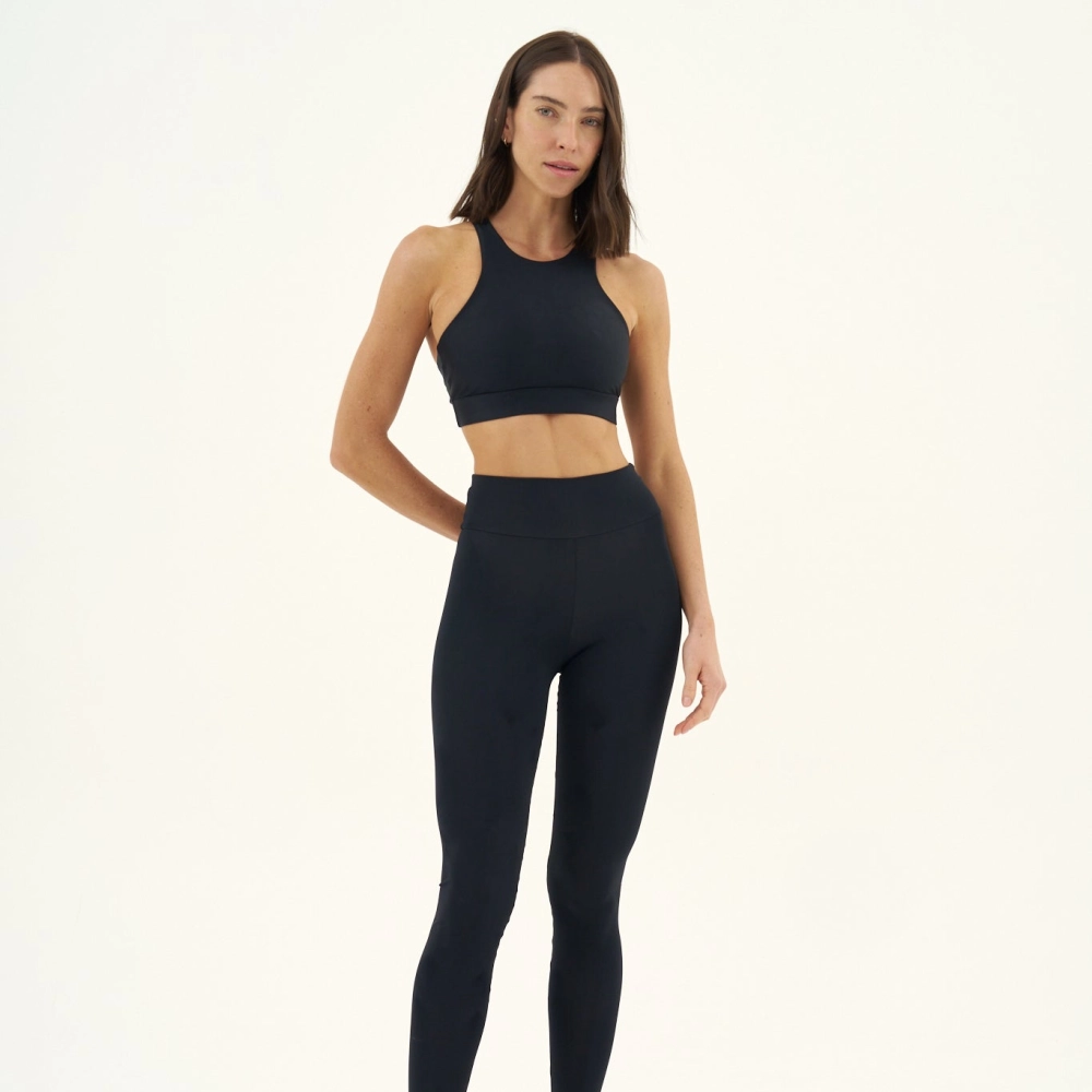 Calça Legging Slim Curve Black