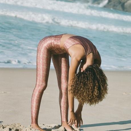 Calça Legging High Serpente Nude Calça Legging High Serpente Nude