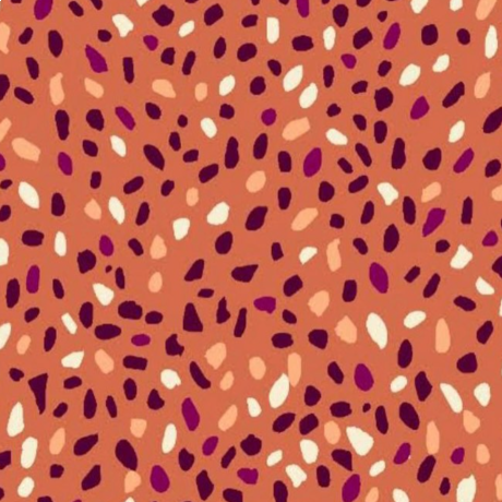 Top básico Confetti Laranja