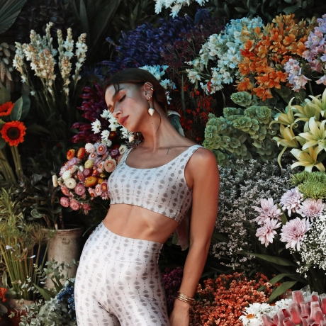 Top Duas Alças Silver Heart