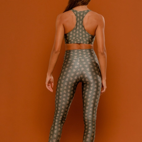 Top Nadador Yogini Verde