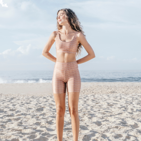 Shorts Slim Mariposa Bronze