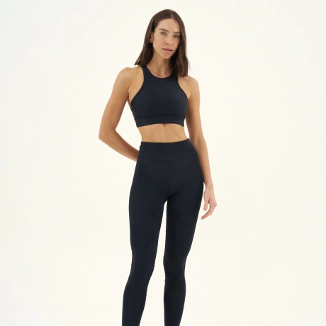 Calça Legging Slim Curve Black