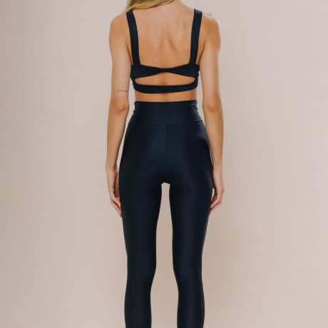 Calça Legging Slim Curve Black