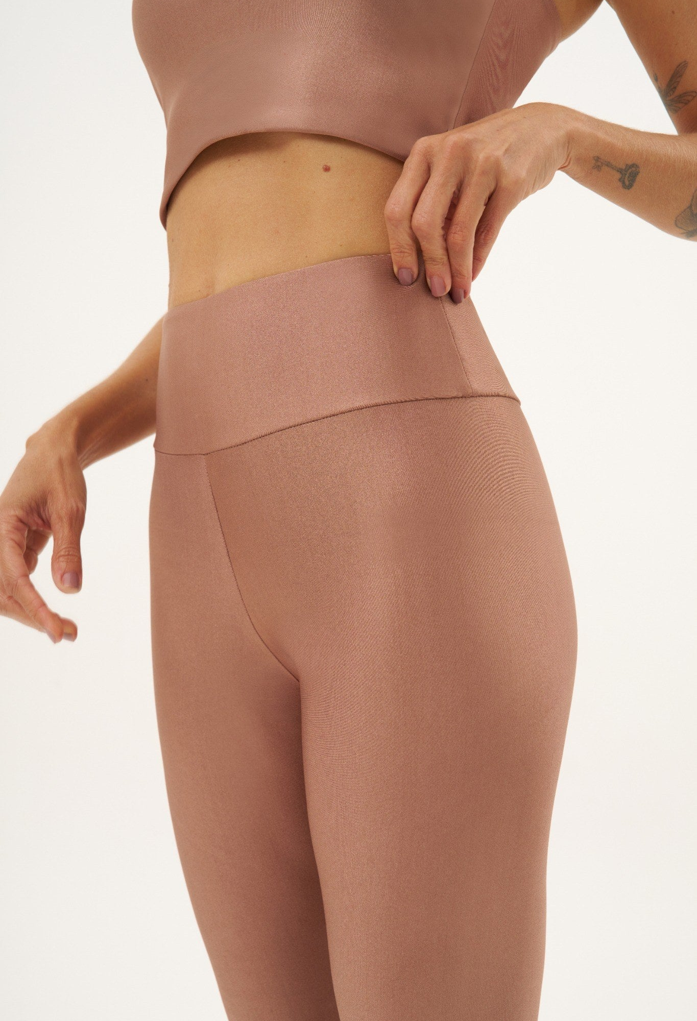 Calça Legging High Caramel Latte Calça Legging High Caramel Latte