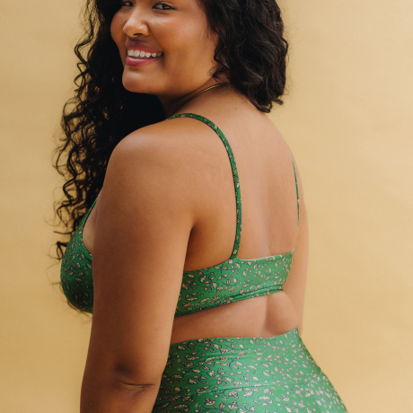 Top New Fit Garden Green